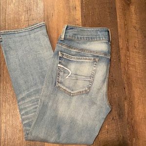 American Eagle crop jeans